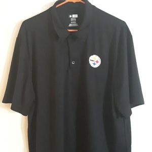 TX3 COOL STEALERS NFL TEAM APPAREL POLO